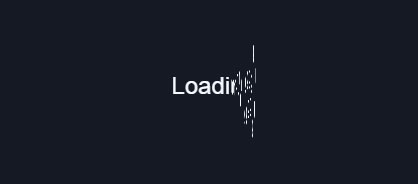 jQuery+CSS3 loading文字加载动画特效